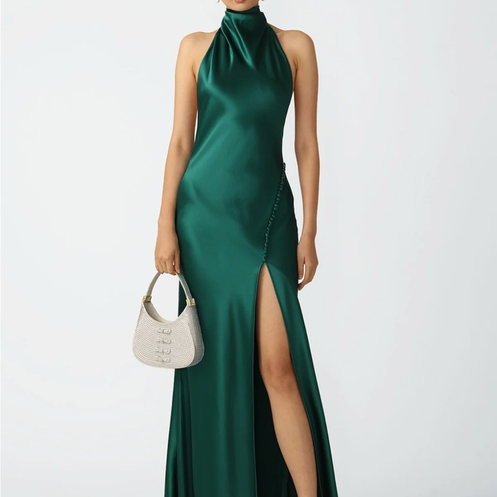 Sau Lee Penelope Gown - Emerald Green